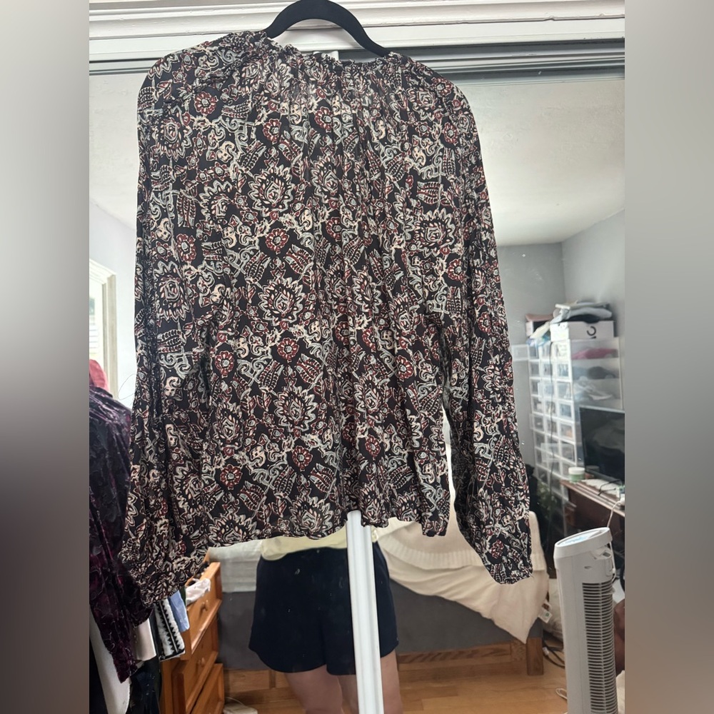 Evereve Multicolor Paisley Blouse